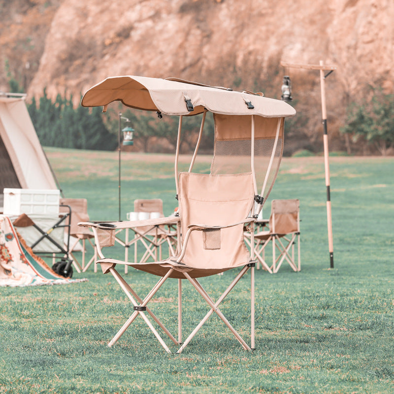 Portable Camping  Awning Chair
