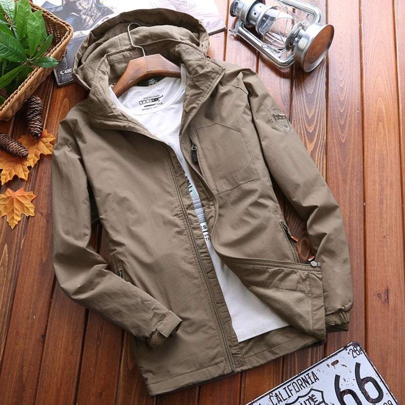 Winter clothing outdoor mountaineering jacket
