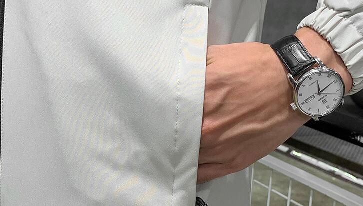 Hooded Solid Color Coat Casual Jacket